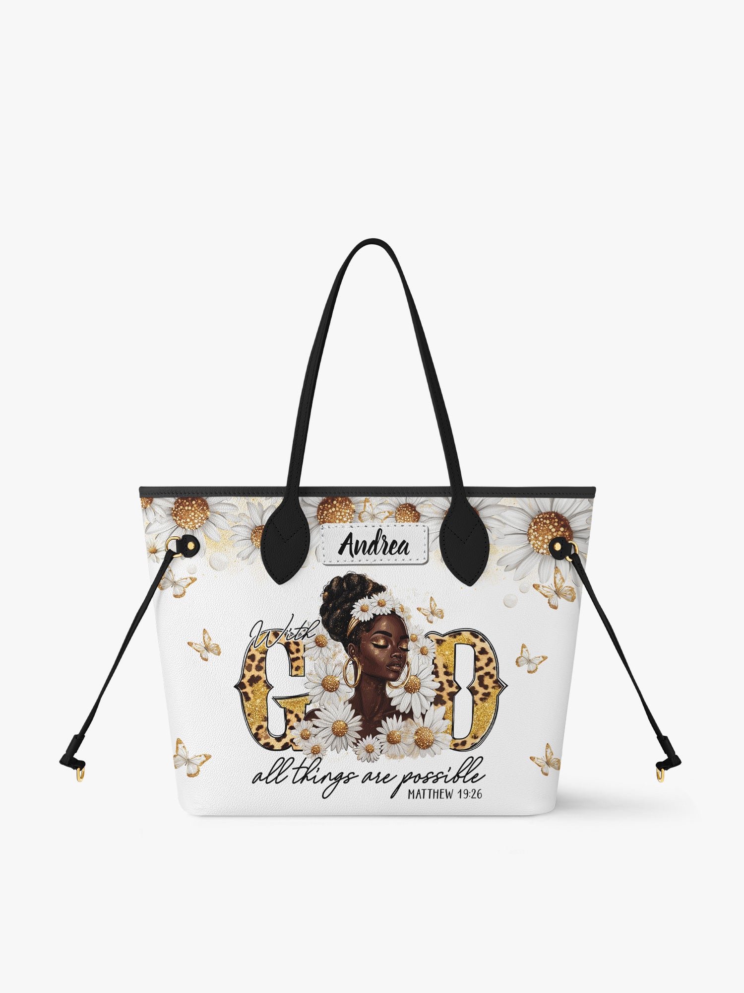 Golden Glow Grace Classic Shopper Tote