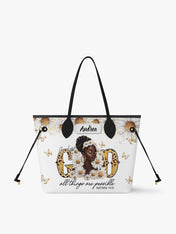 Golden Glow Grace Classic Shopper Tote