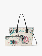 Flower Crown Serenity Classic Shopper Tote