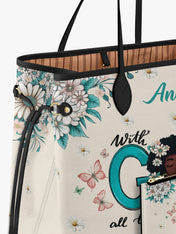 Flower Crown Serenity Classic Shopper Tote