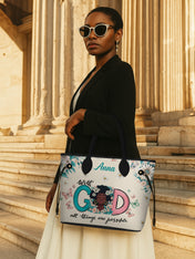 Flower Crown Serenity Classic Shopper Tote