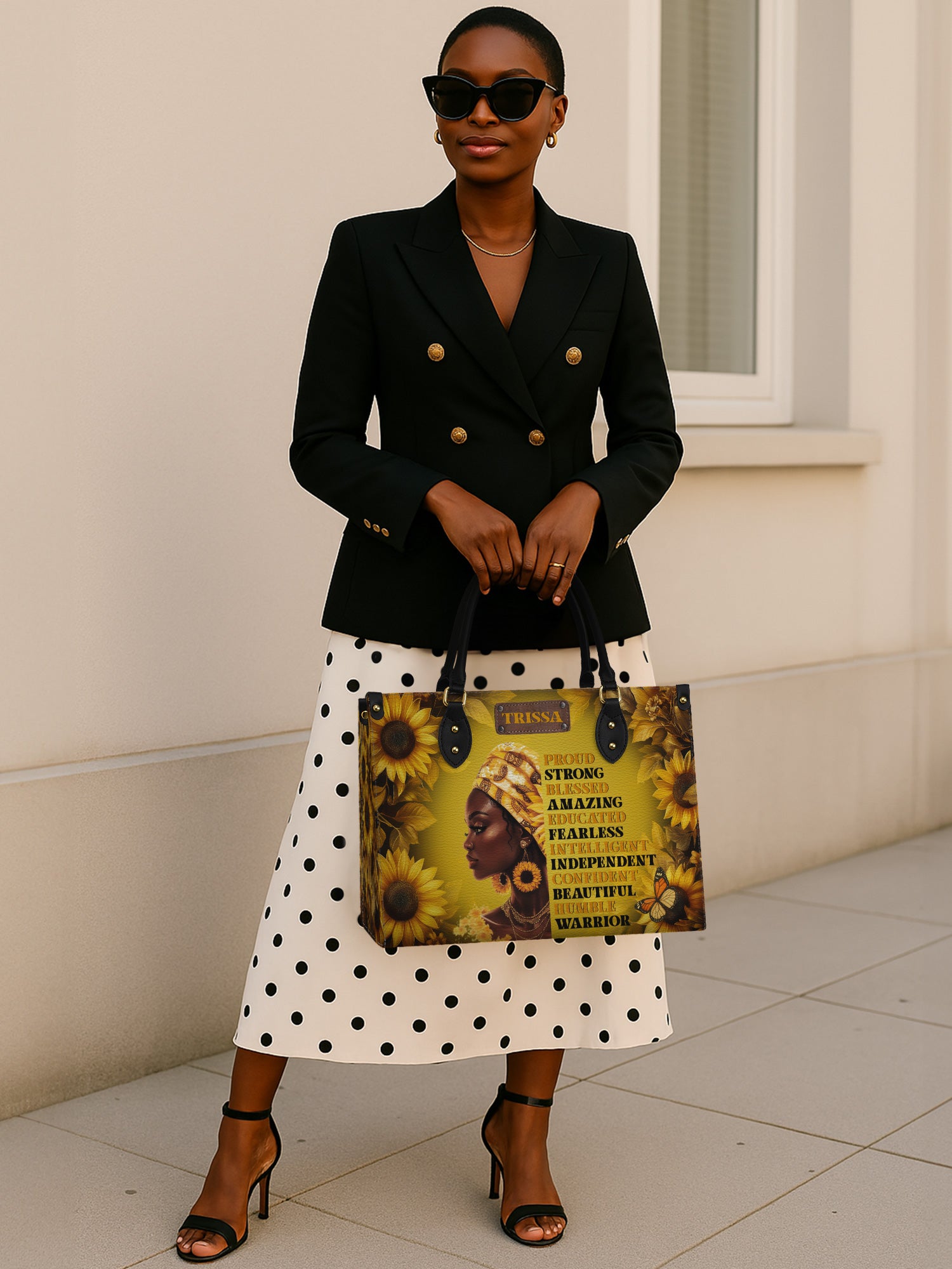 Golden Warrior Premium Leather Handbag