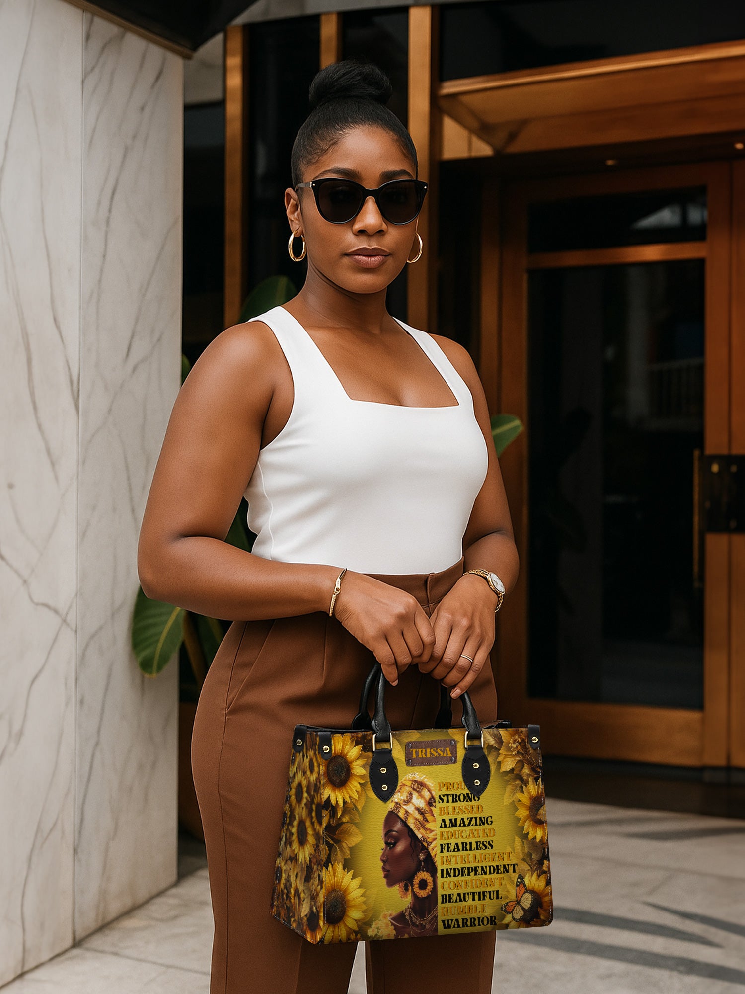 Golden Warrior Premium Leather Handbag