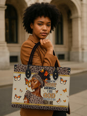 Butterfly Beauty Premium Leather Handbag