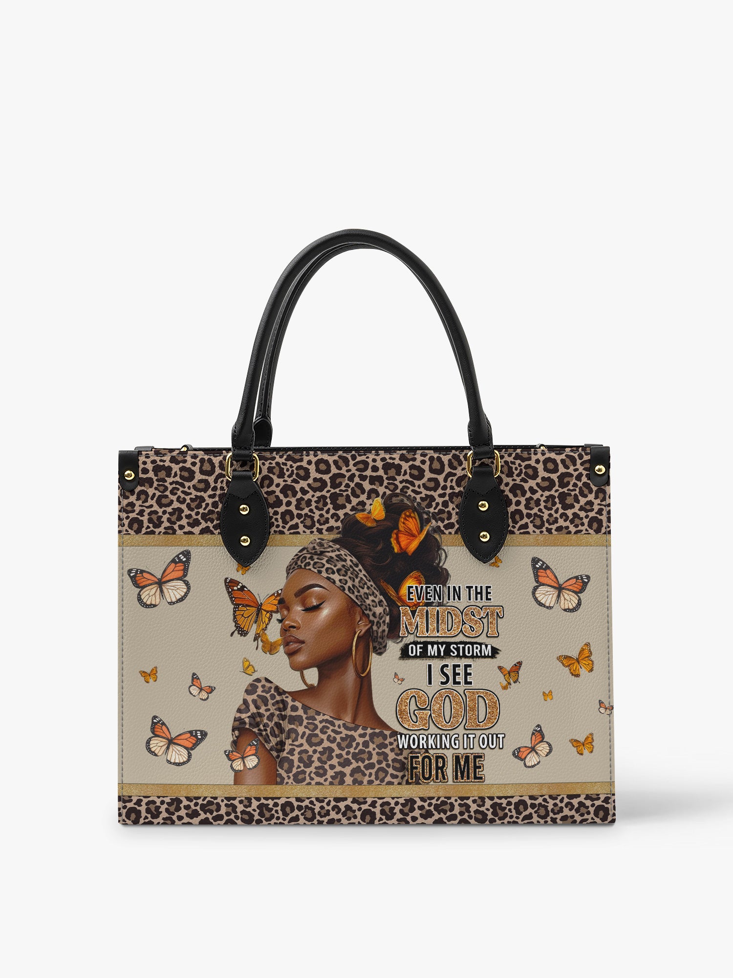 Butterfly Beauty Premium Leather Handbag