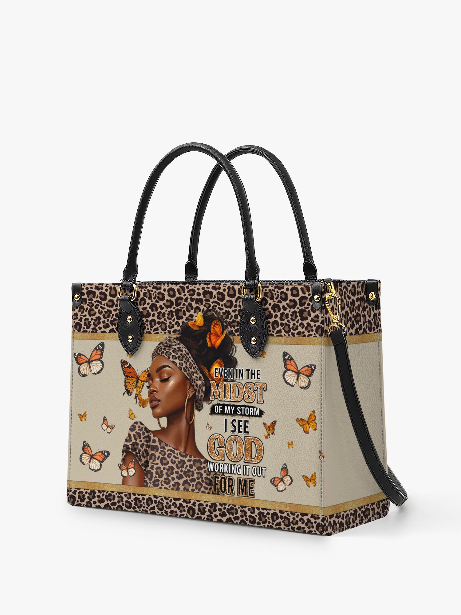 Butterfly Beauty Premium Leather Handbag