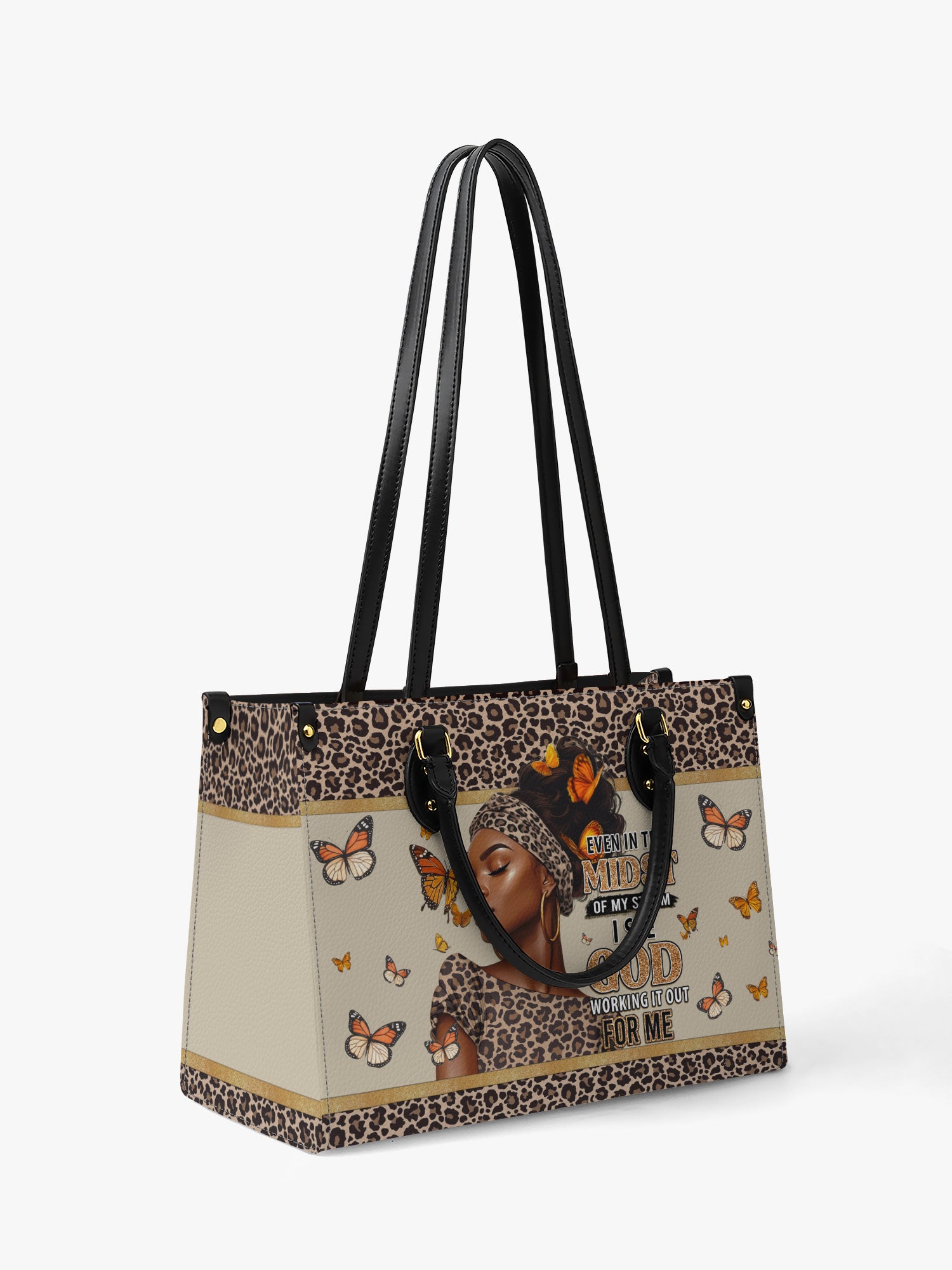 Butterfly Beauty Premium Leather Handbag