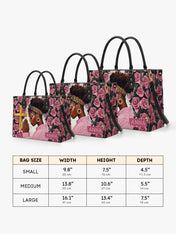 Prayerful Grace Premium Leather Handbag