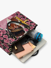 Prayerful Grace Premium Leather Handbag