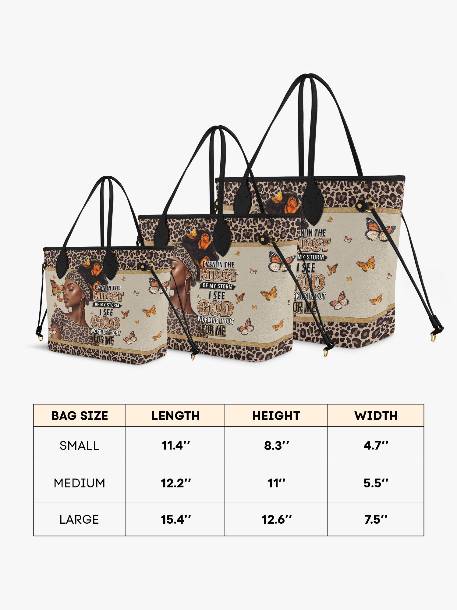 Butterfly Beauty Classic Shopper Tote