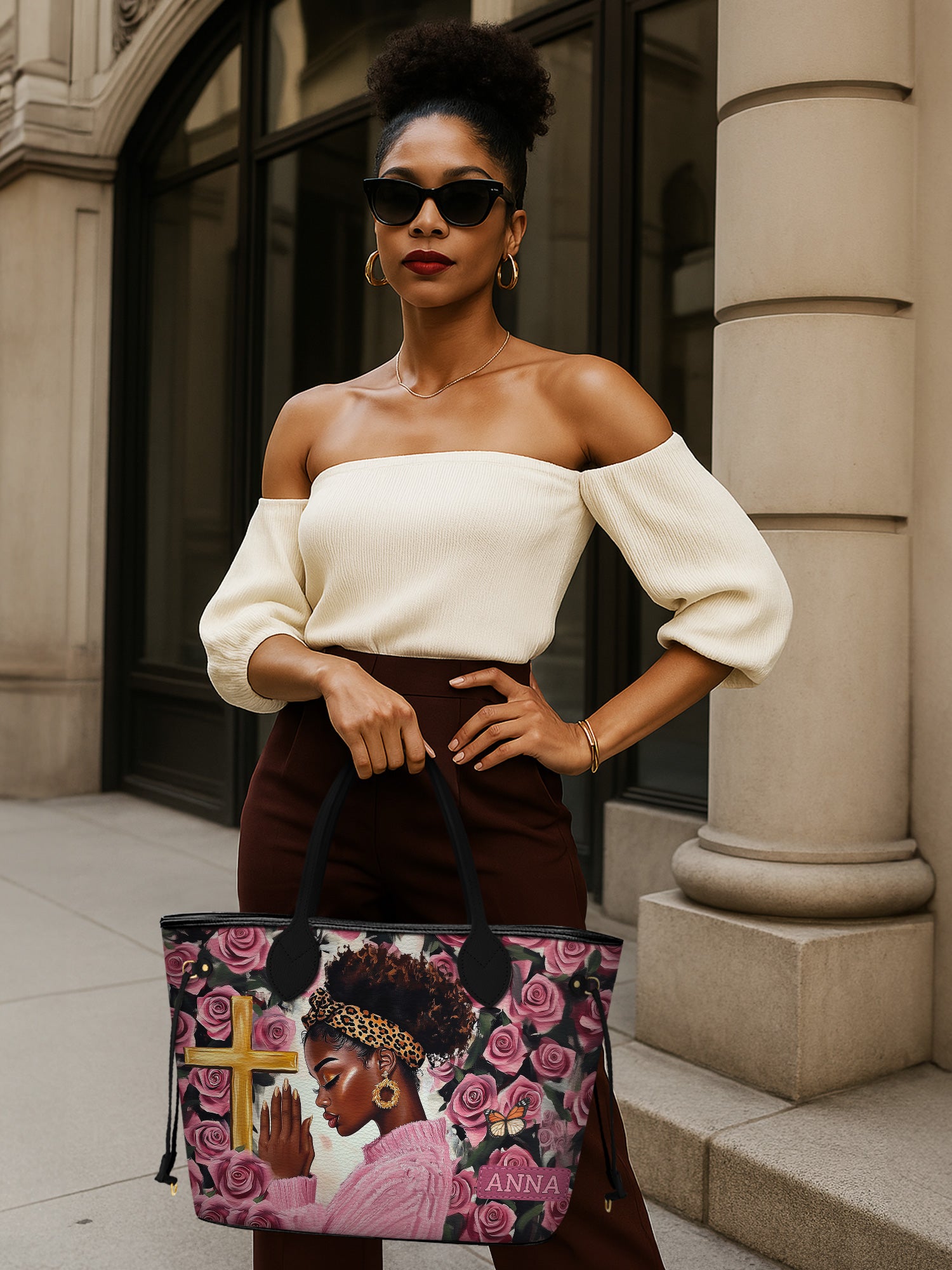 Prayerful Grace Classic Shopper Tote