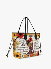Black Beauty Blossom Classic Shopper Tote