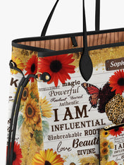 Black Beauty Blossom Classic Shopper Tote