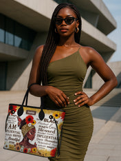 Black Beauty Blossom Classic Shopper Tote