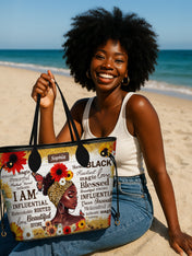 Black Beauty Blossom Classic Shopper Tote