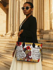 Black Beauty Blossom Classic Shopper Tote