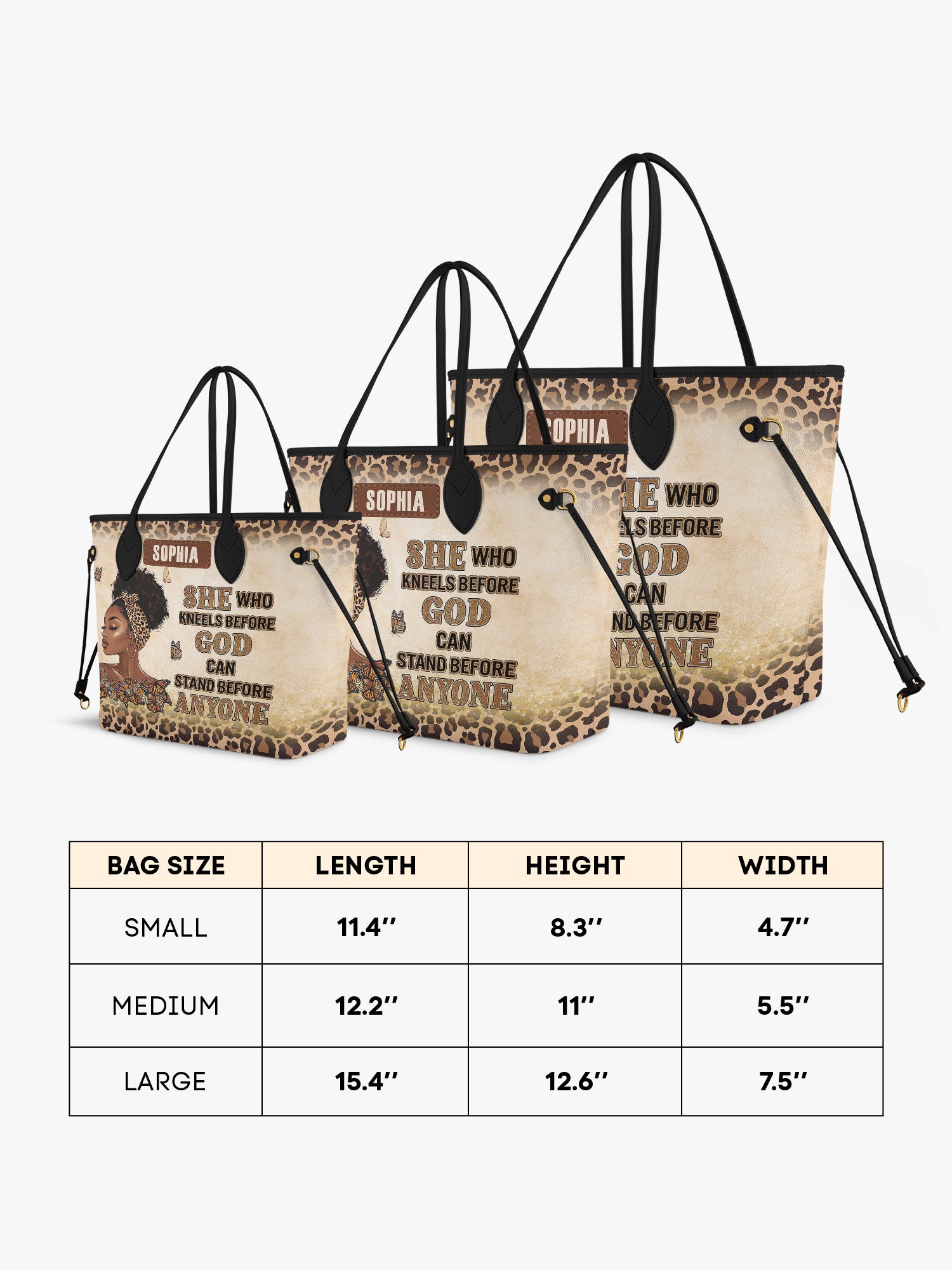 Faithful Queen Classic Shopper Tote