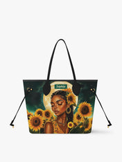 Sunflower Moonlight Classic Shopper Tote