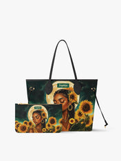 Sunflower Moonlight Classic Shopper Tote