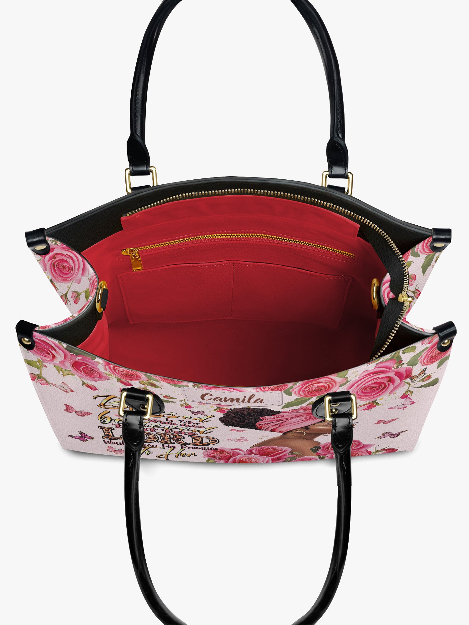 Blessed Believer Premium Leather Handbag