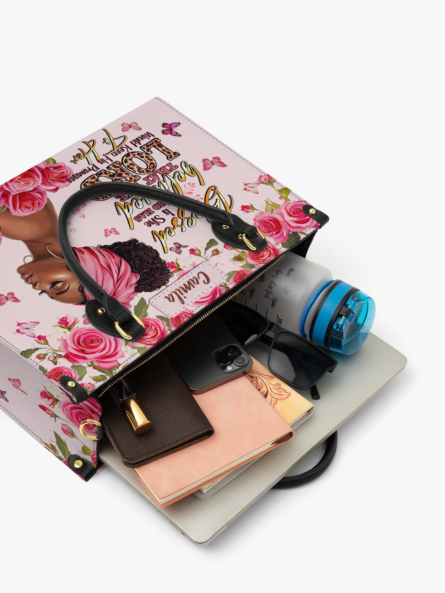 Blessed Believer Premium Leather Handbag