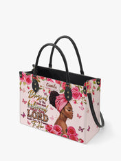 Blessed Believer Premium Leather Handbag
