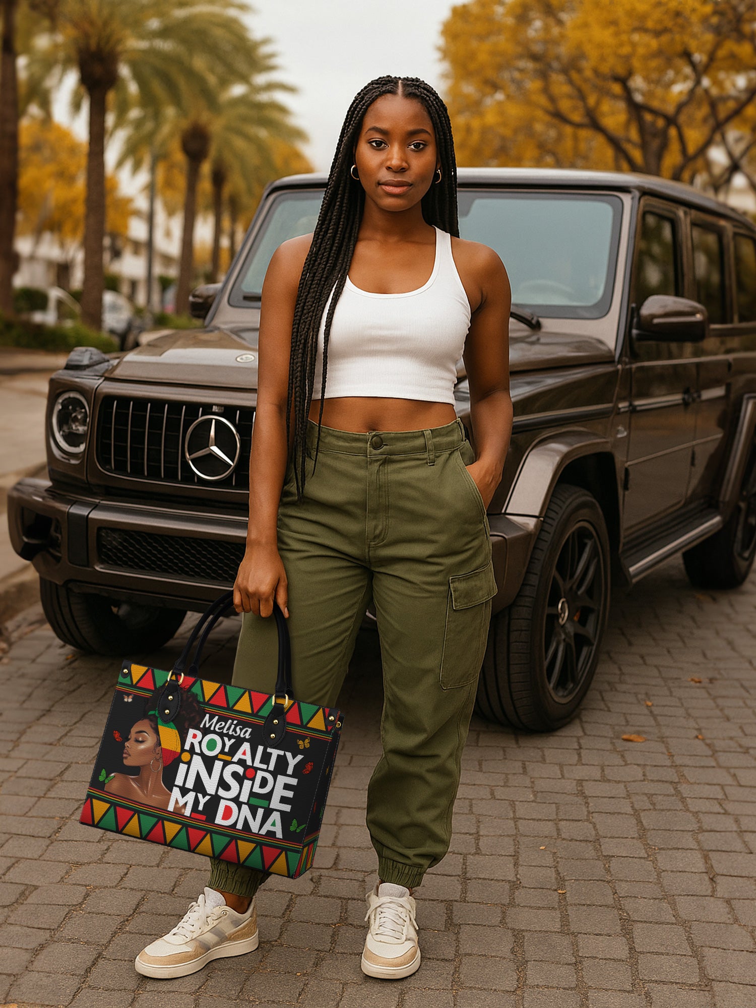 Royalty DNA Premium Leather Handbag