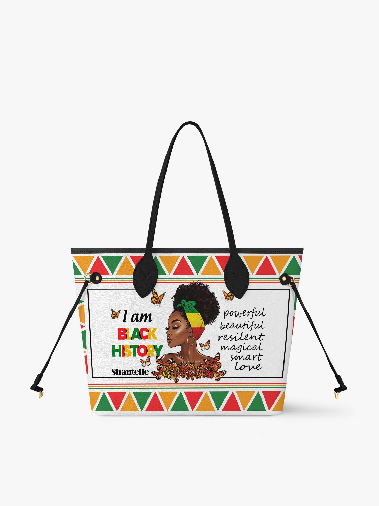 Black History Power Classic Shopper Tote