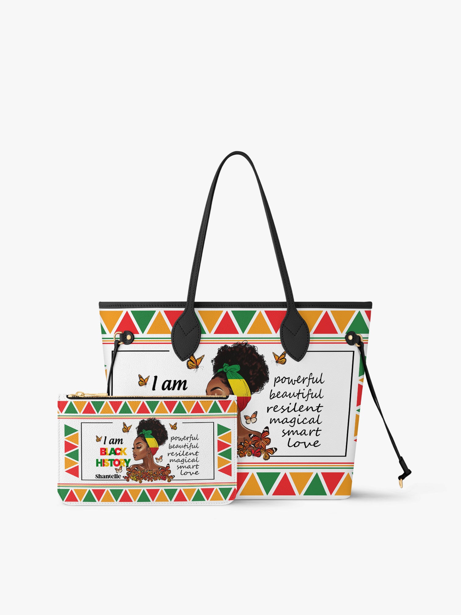 Black History Power Classic Shopper Tote