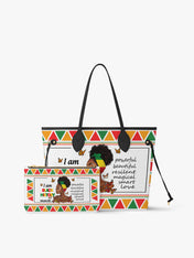 Black History Power Classic Shopper Tote