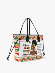 Black History Power Classic Shopper Tote