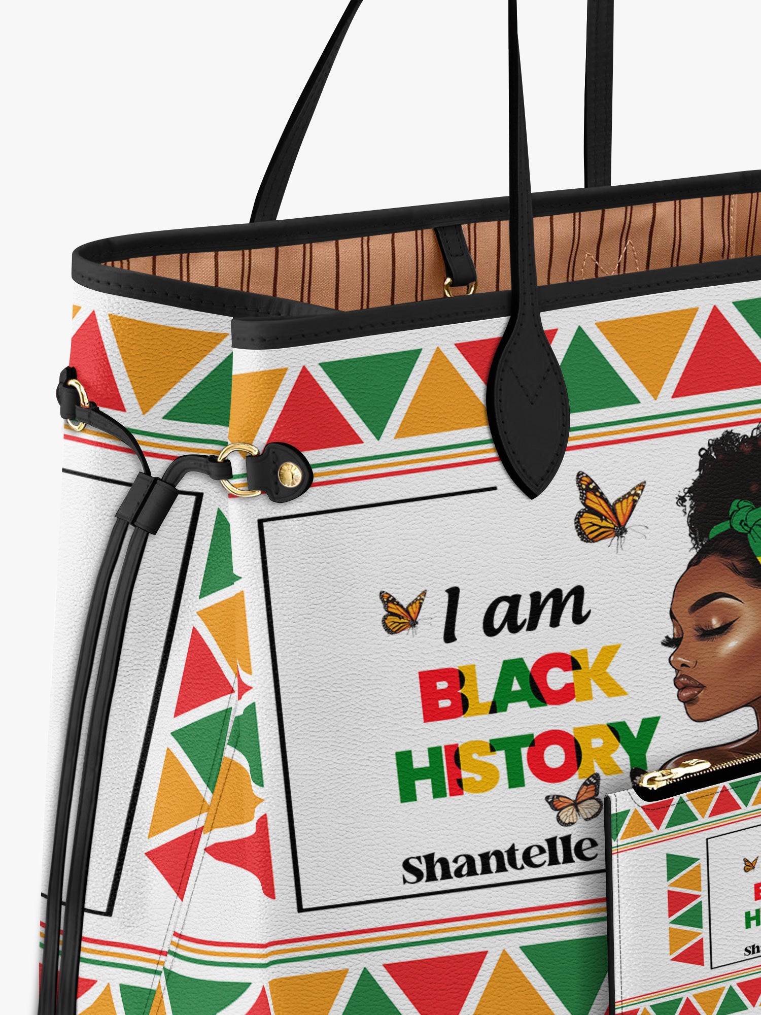 Black History Power Classic Shopper Tote