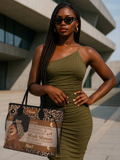 Strong Black Woman Classic Shopper Tote