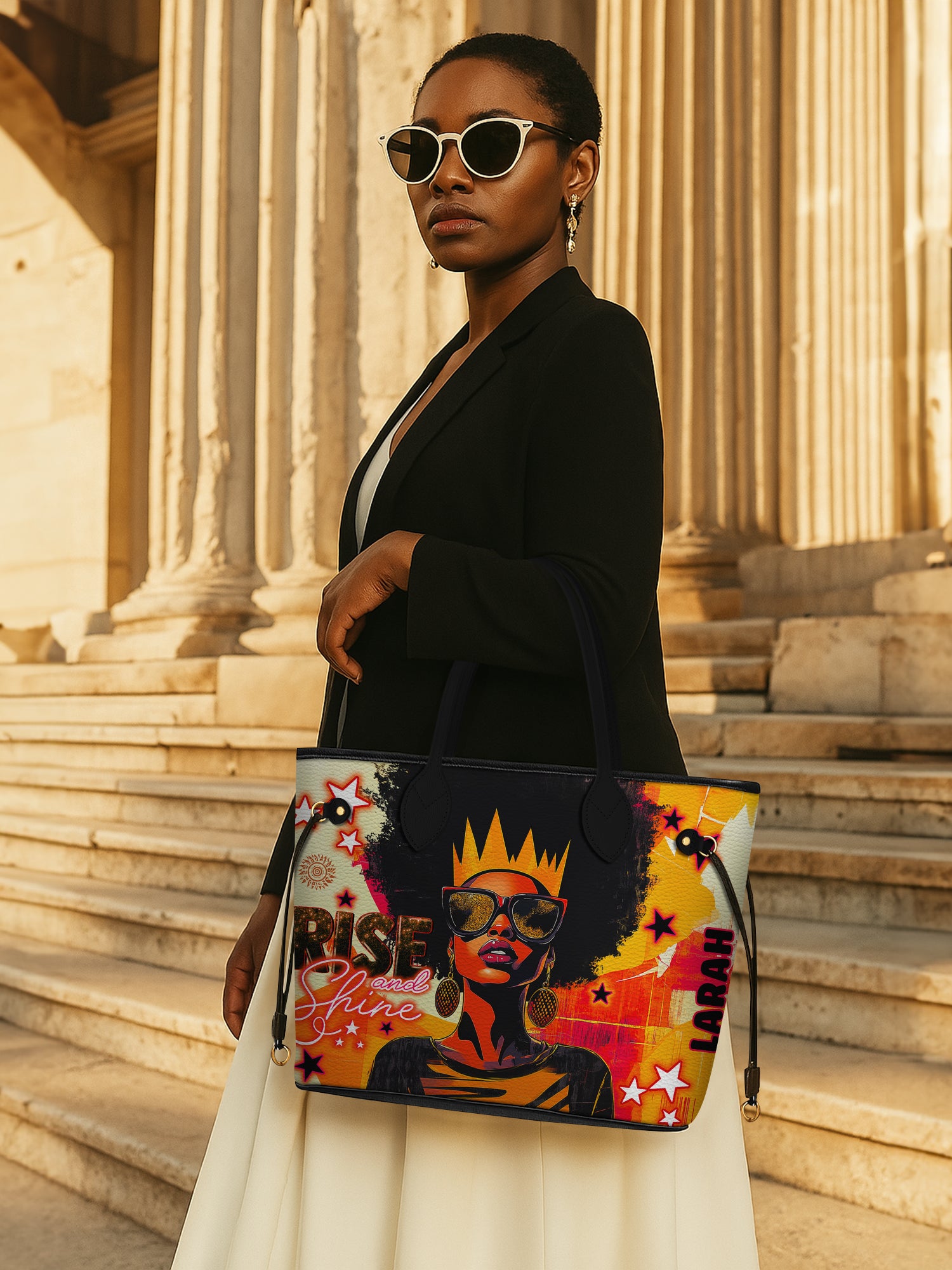 Rise And Shine Classic Shopper Tote