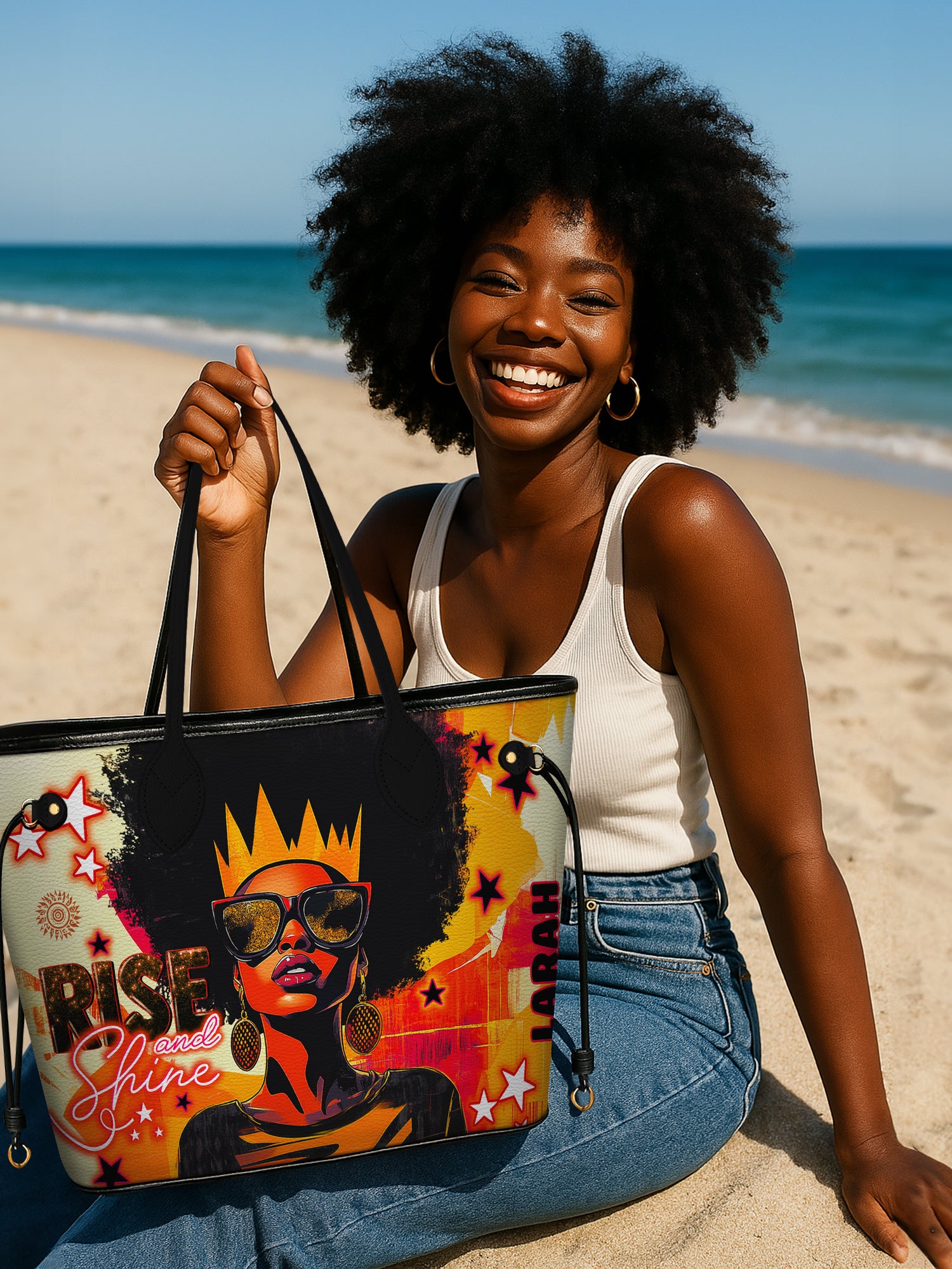 Rise And Shine Classic Shopper Tote