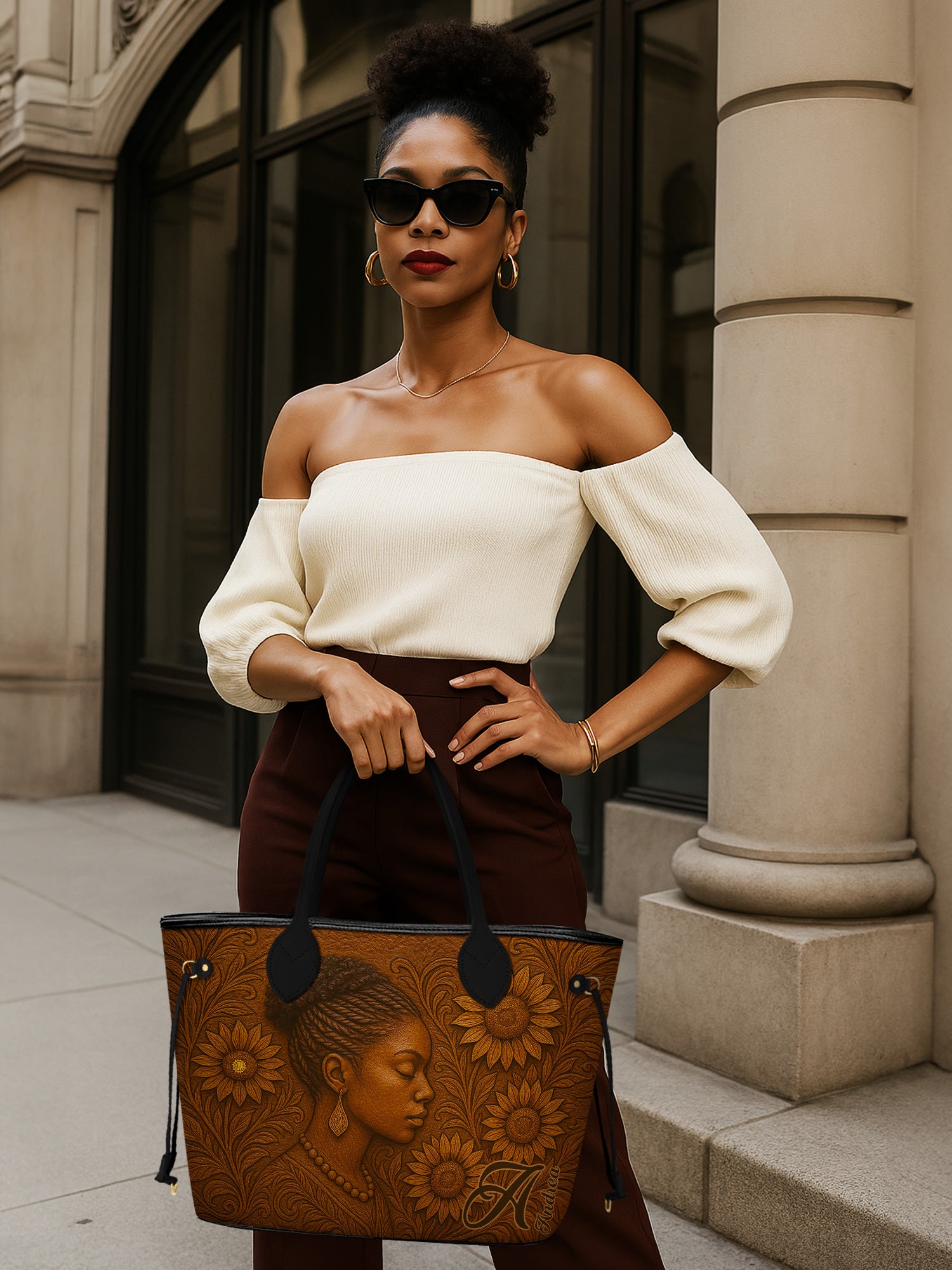 Luminous Shades Classic Shopper Tote