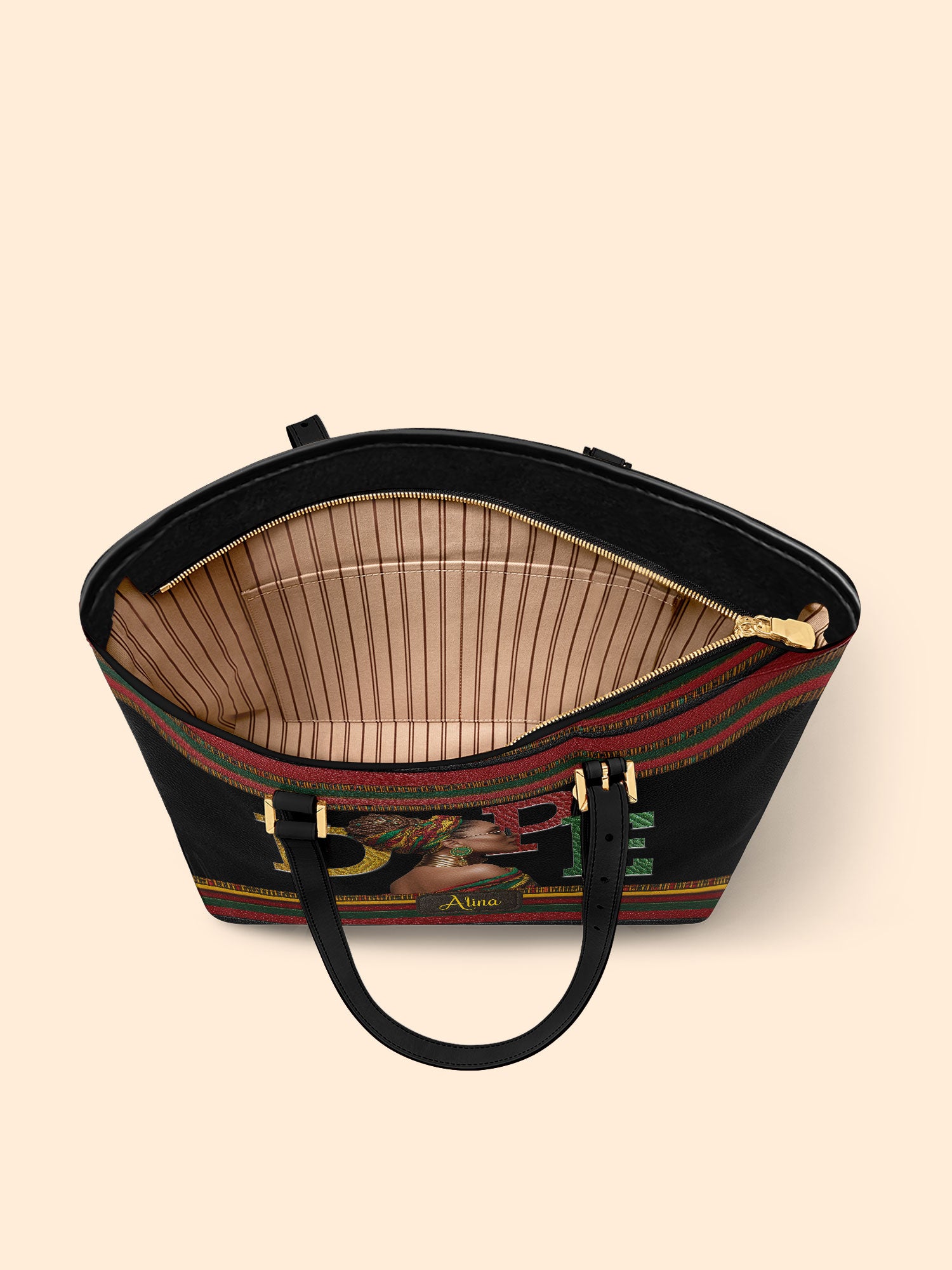 Dope Mama Sleek Leather Tote