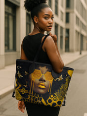 Golden Hive Classic Shopper Tote