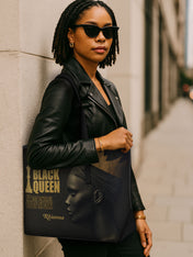 Royal Strategy Sleek Leather Tote