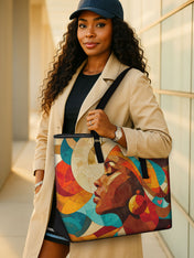 Sunwoven Sleek Leather Tote QR0TV002