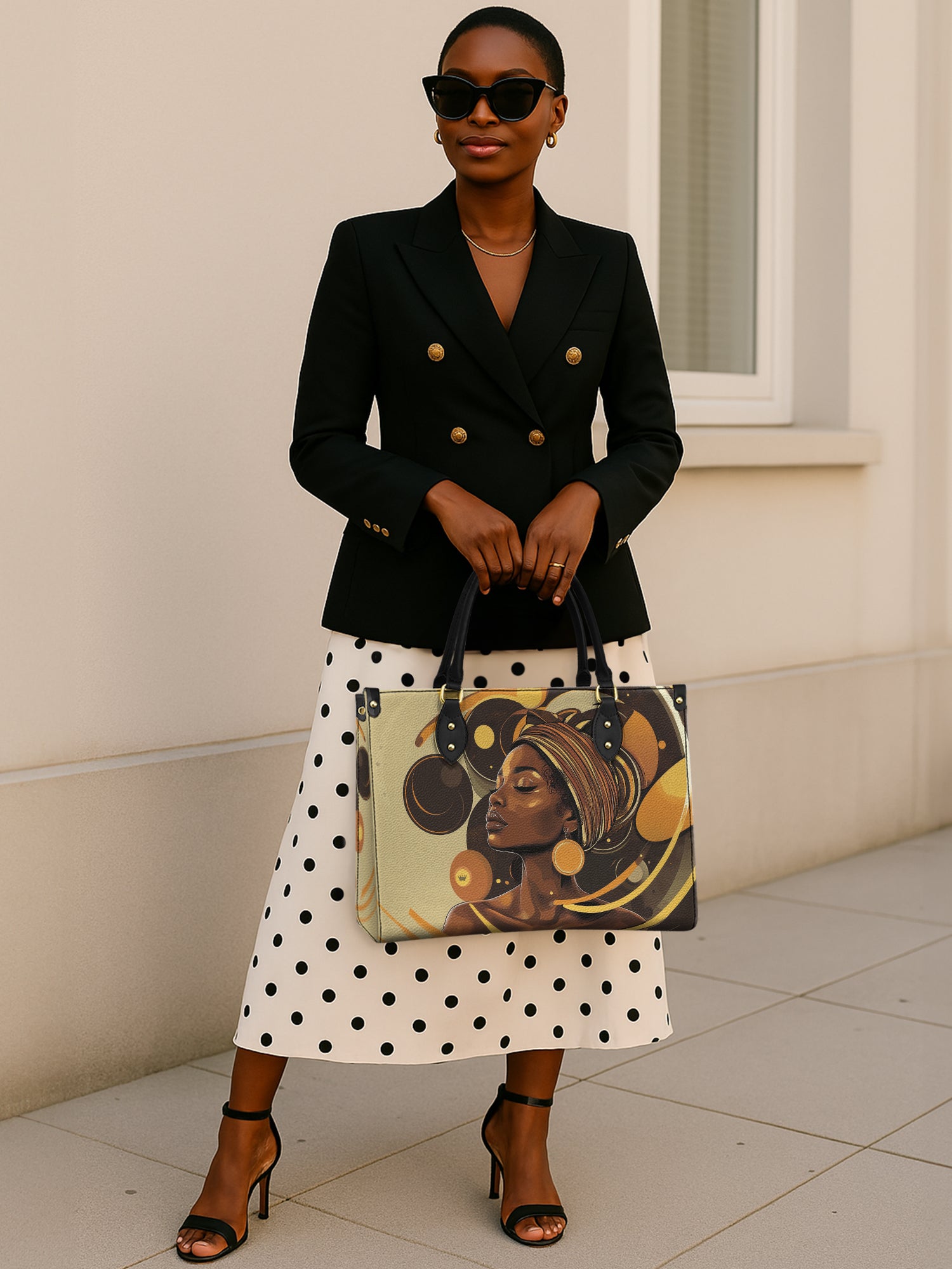 Solar Empress Premium Leather Handbag QR0XD144