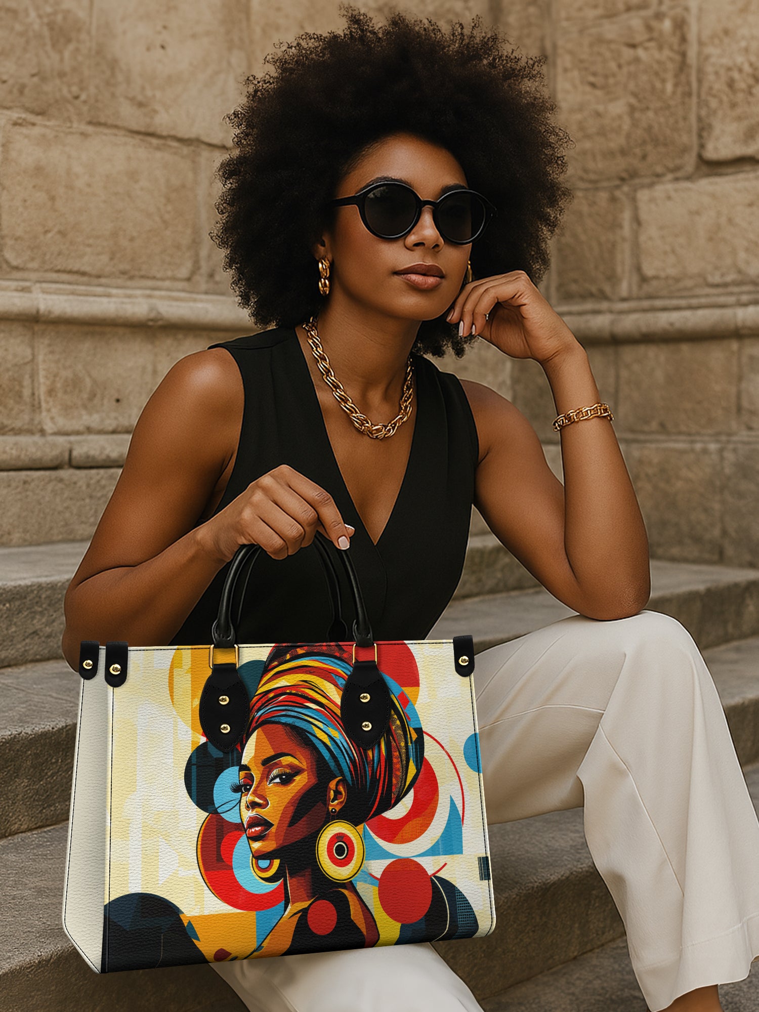 Sonar Crown Premium Leather Handbag QR0XD165