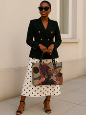 Velvet Galaxy Premium Leather Handbag QR0XD148