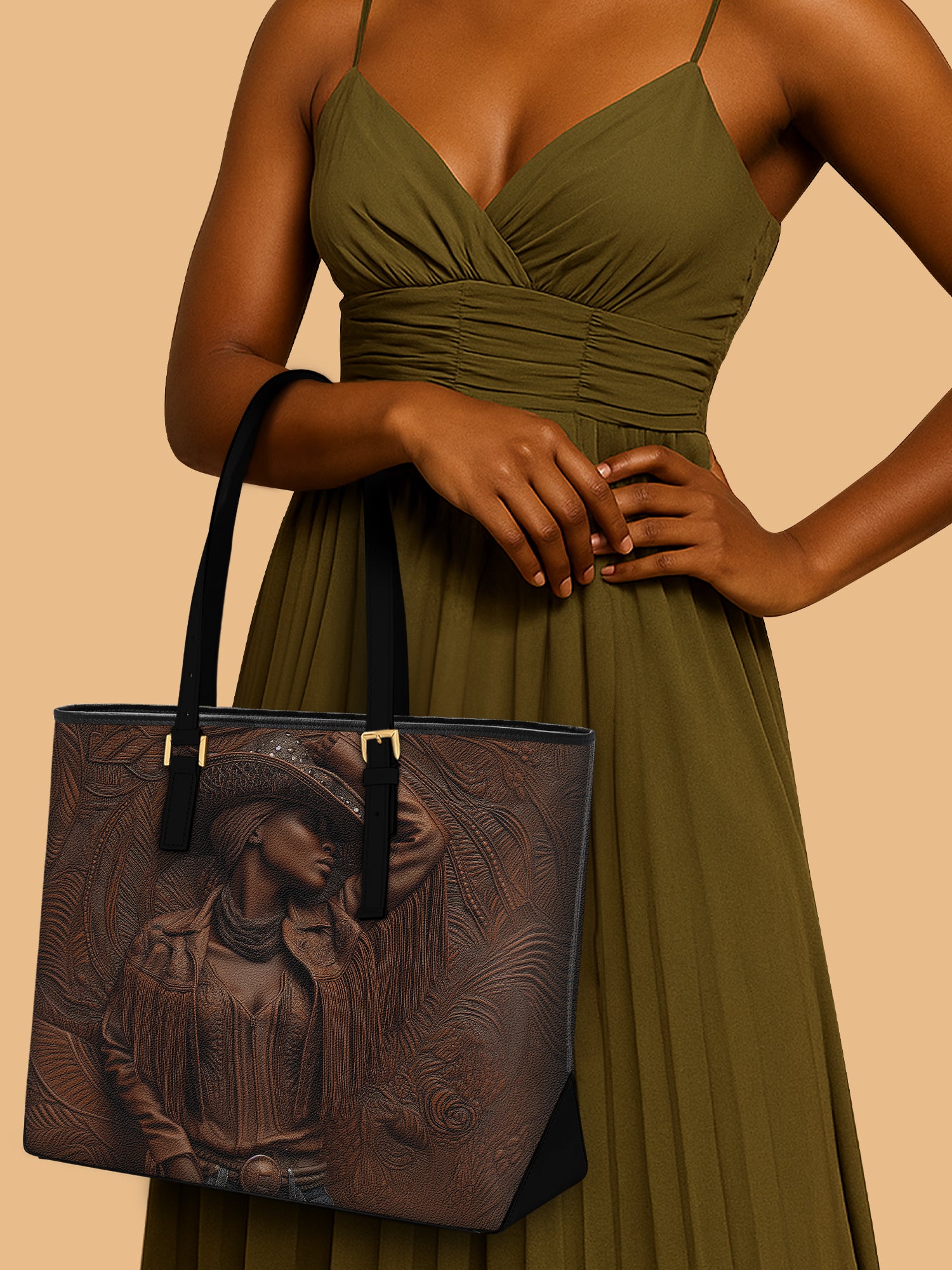 Westward Royal Sleek Leather Tote QR0TD075