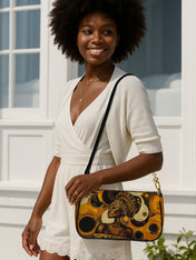 Golden Orbit Classic Zip Pochette QR0XD153