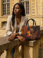 Roots and Rhythm Premium Leather Handbag QR0TD119