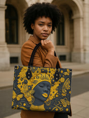 Fire Grace Premium Leather Handbag QR0XD266