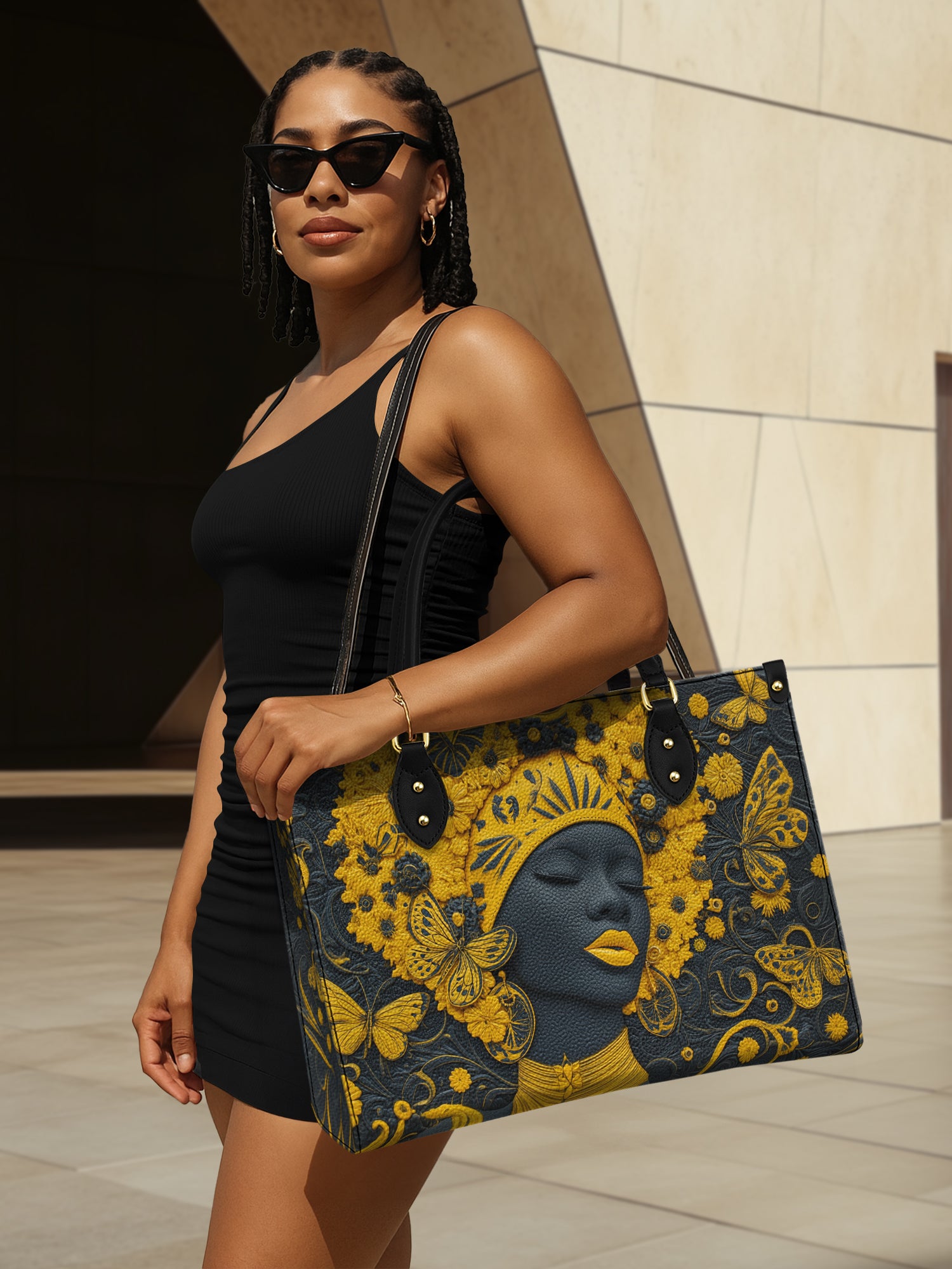 Fire Grace Premium Leather Handbag QR0XD266