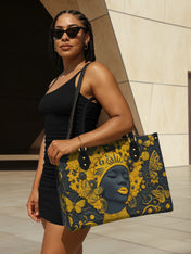 Fire Grace Premium Leather Handbag QR0XD266