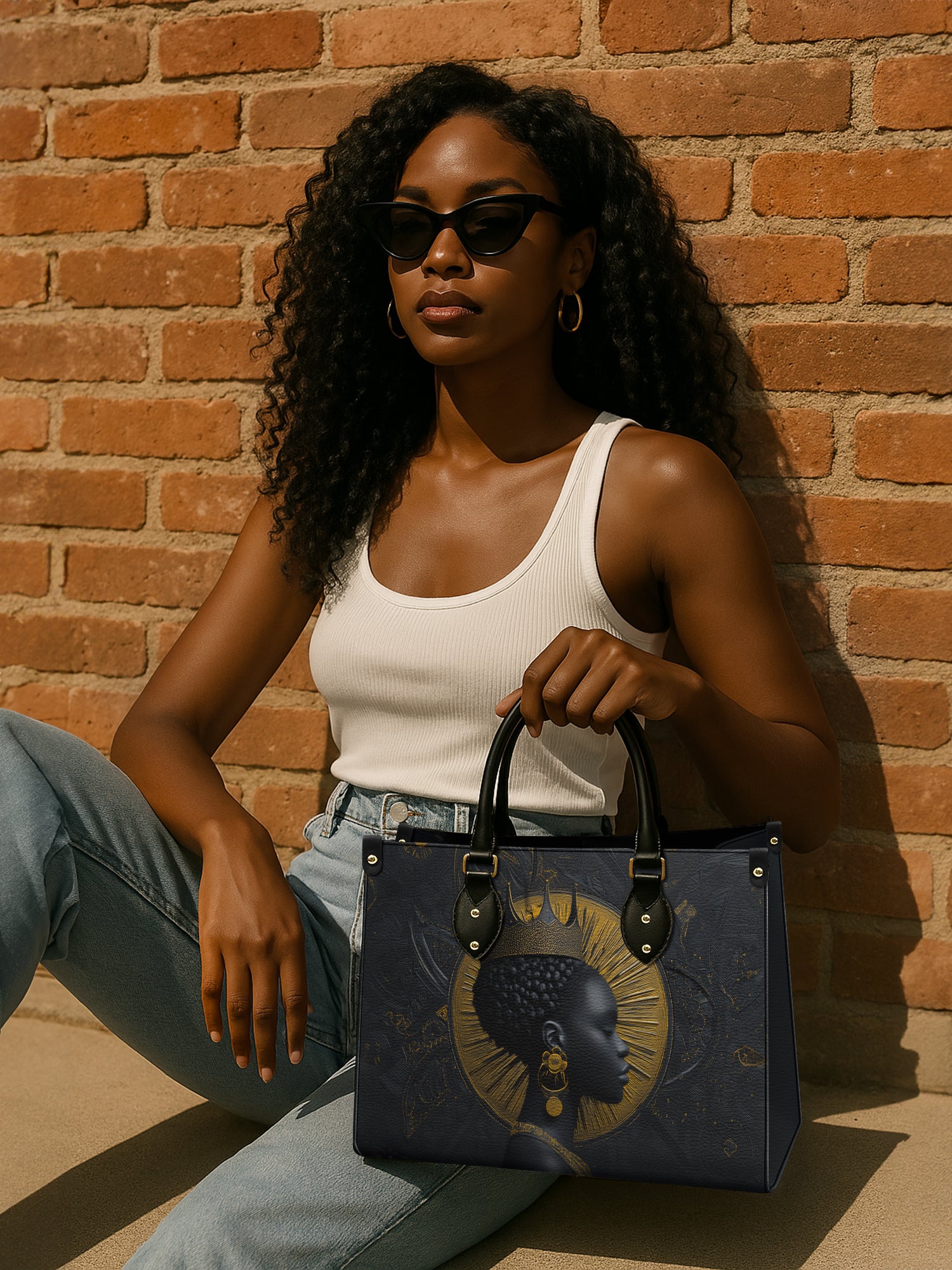 Moon Root Premium Leather Handbag QR0XD272